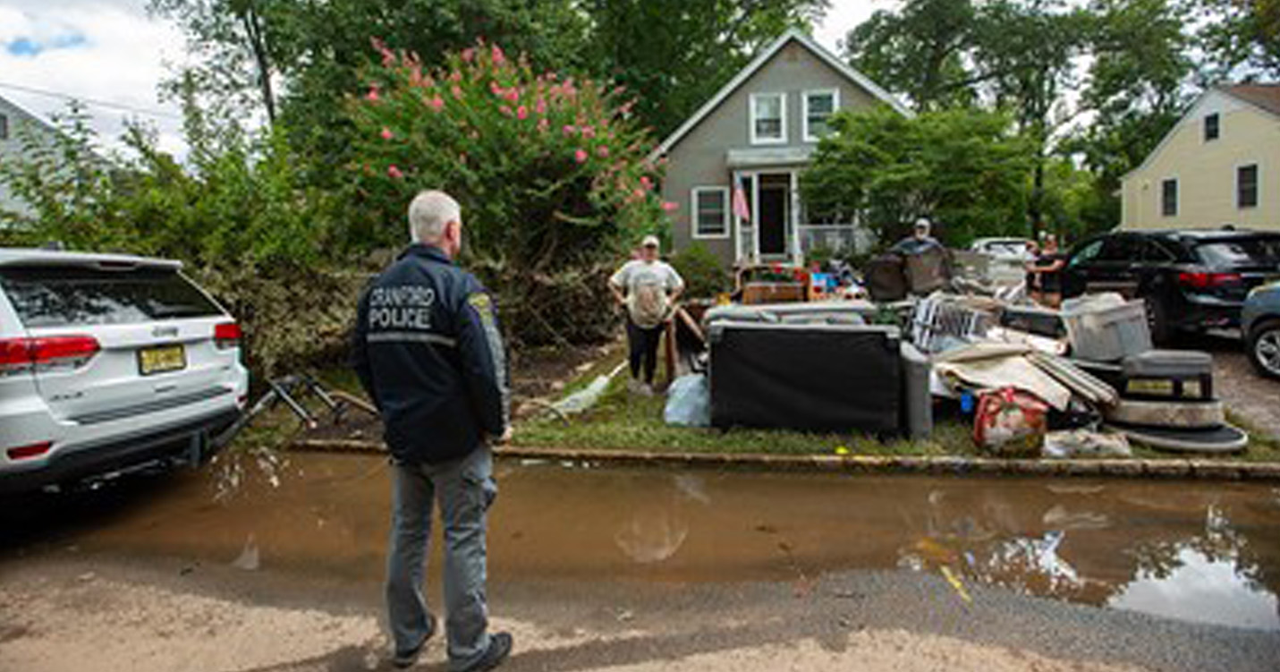 Image of Hurricane Ida Cleanup in Cranford